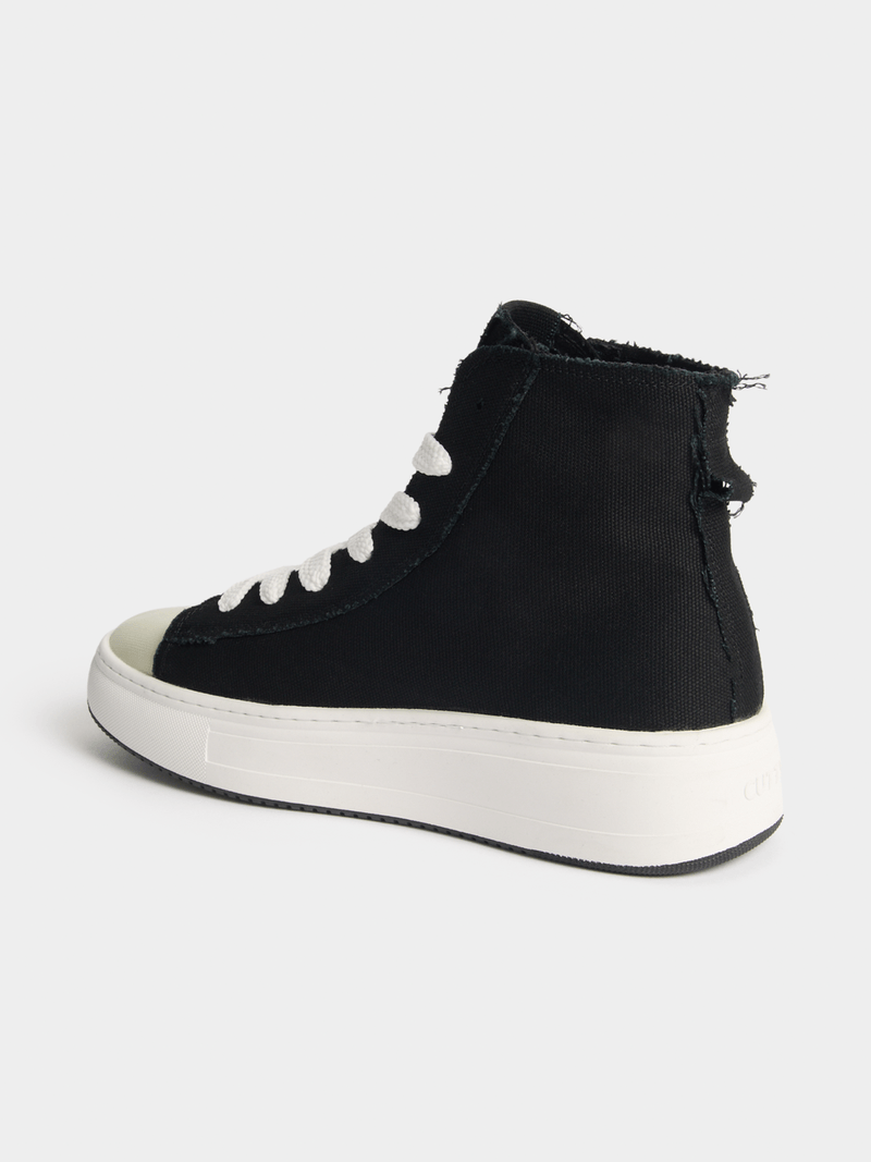 Cutty Casual Shoes Cutty Men's Tampa Hi Top Sneaker-Black CUTAMPA