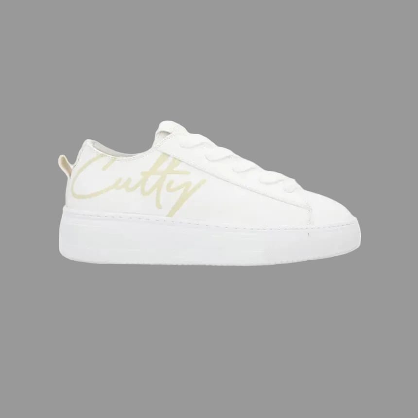 Cutty Men's Tampa Pebble Pu-White CUTAMPA