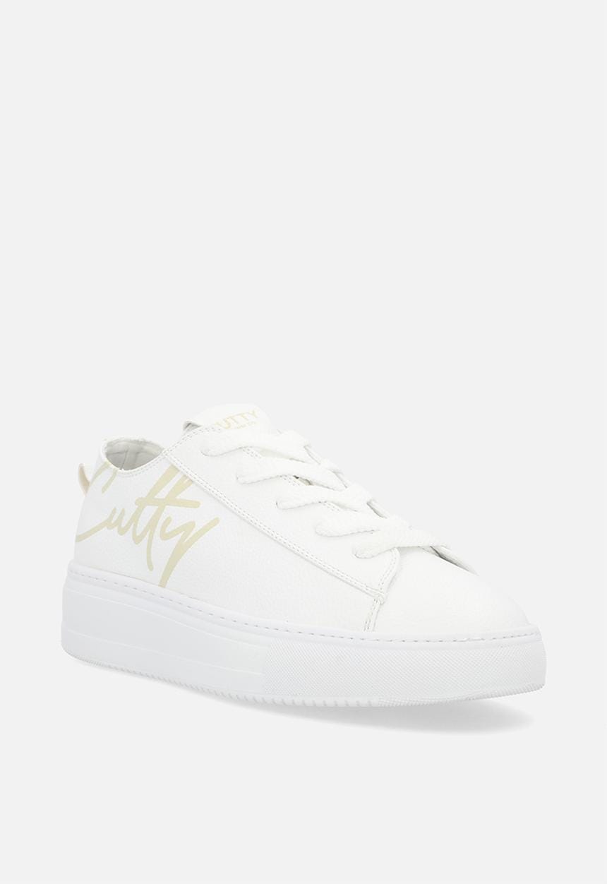Cutty Men's Tampa Pebble Pu-White CUTAMPA