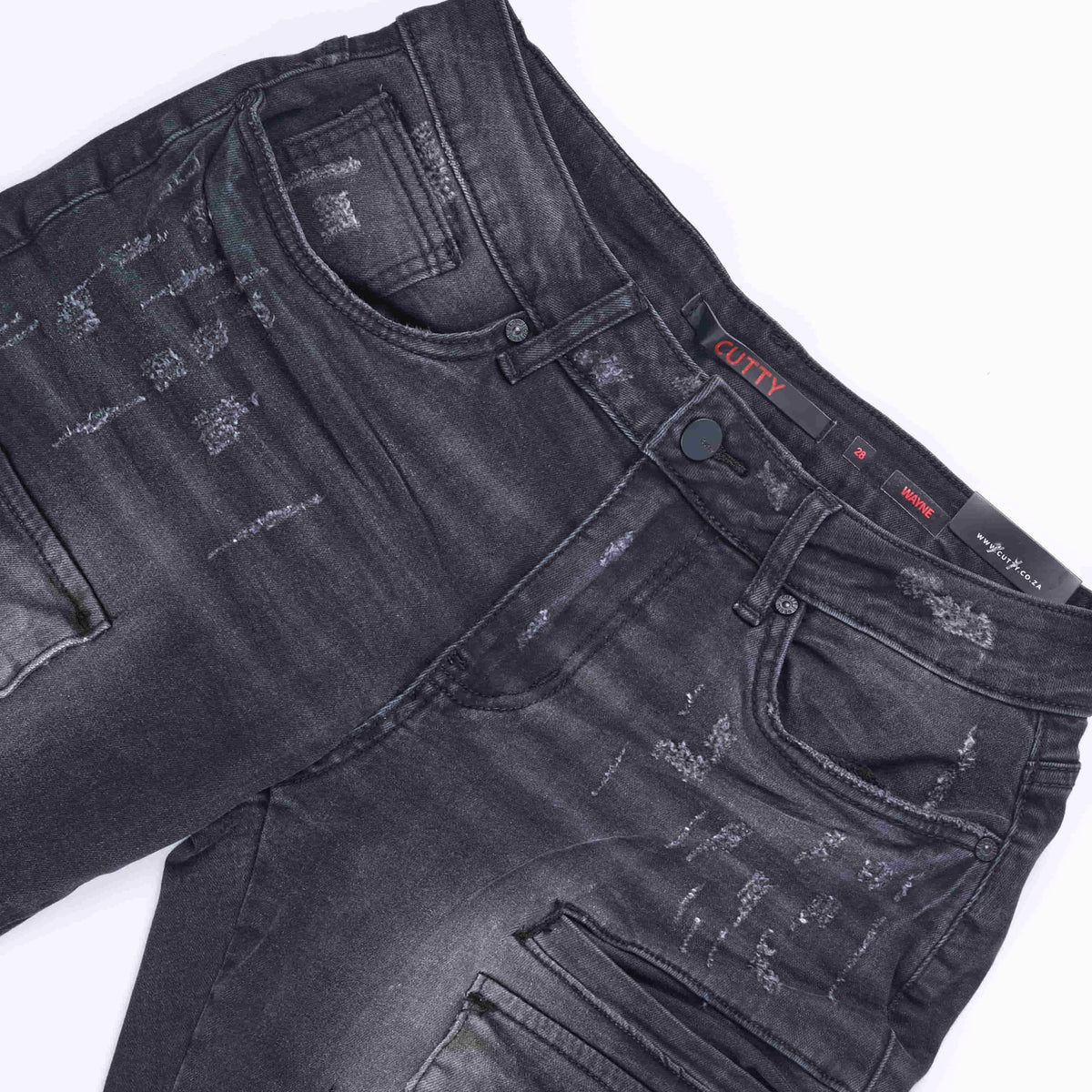 Cutty Jeans Cutty Chique Cargo Regular Jeans Black