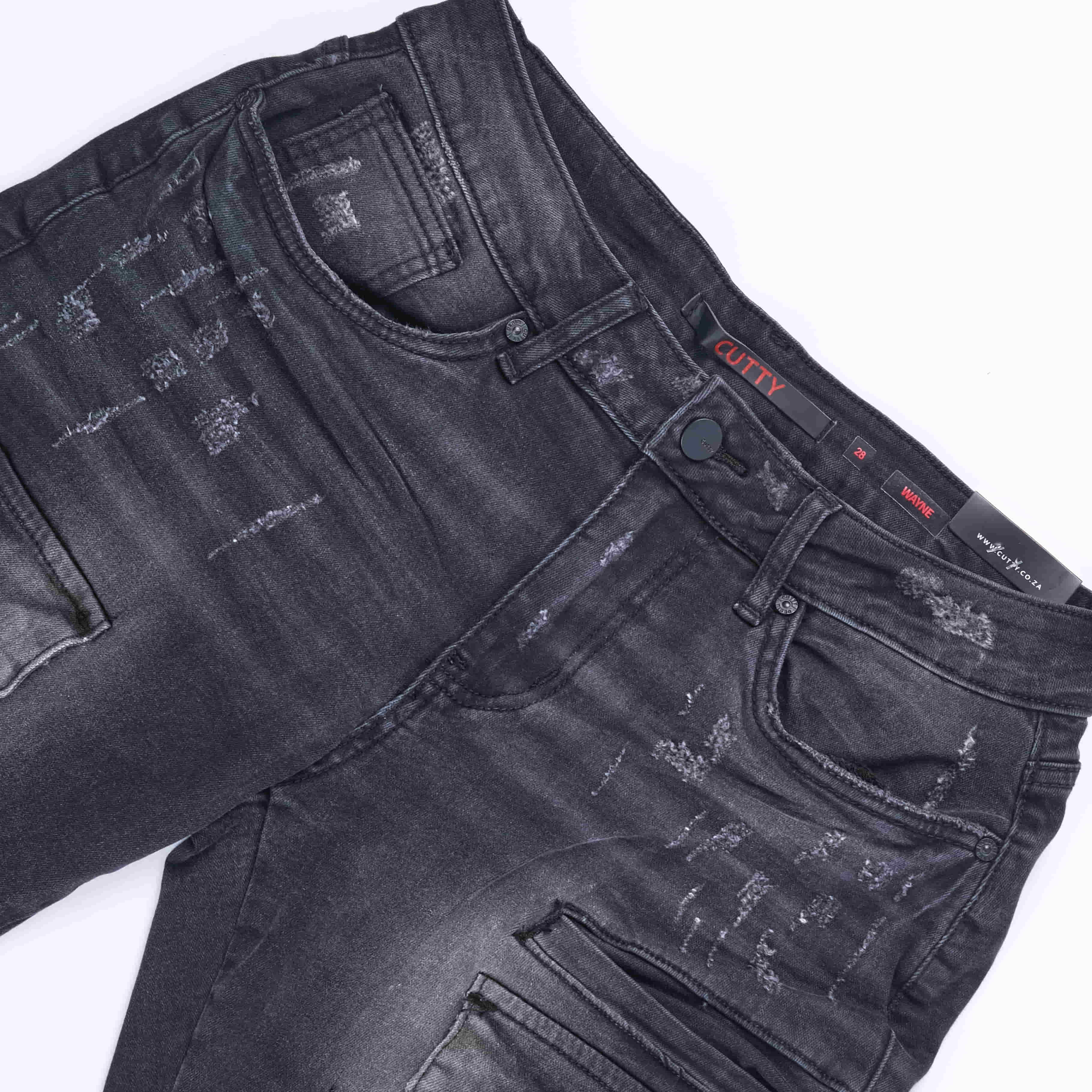 Cutty Jeans Cutty Chique Cargo Regular Jeans Black
