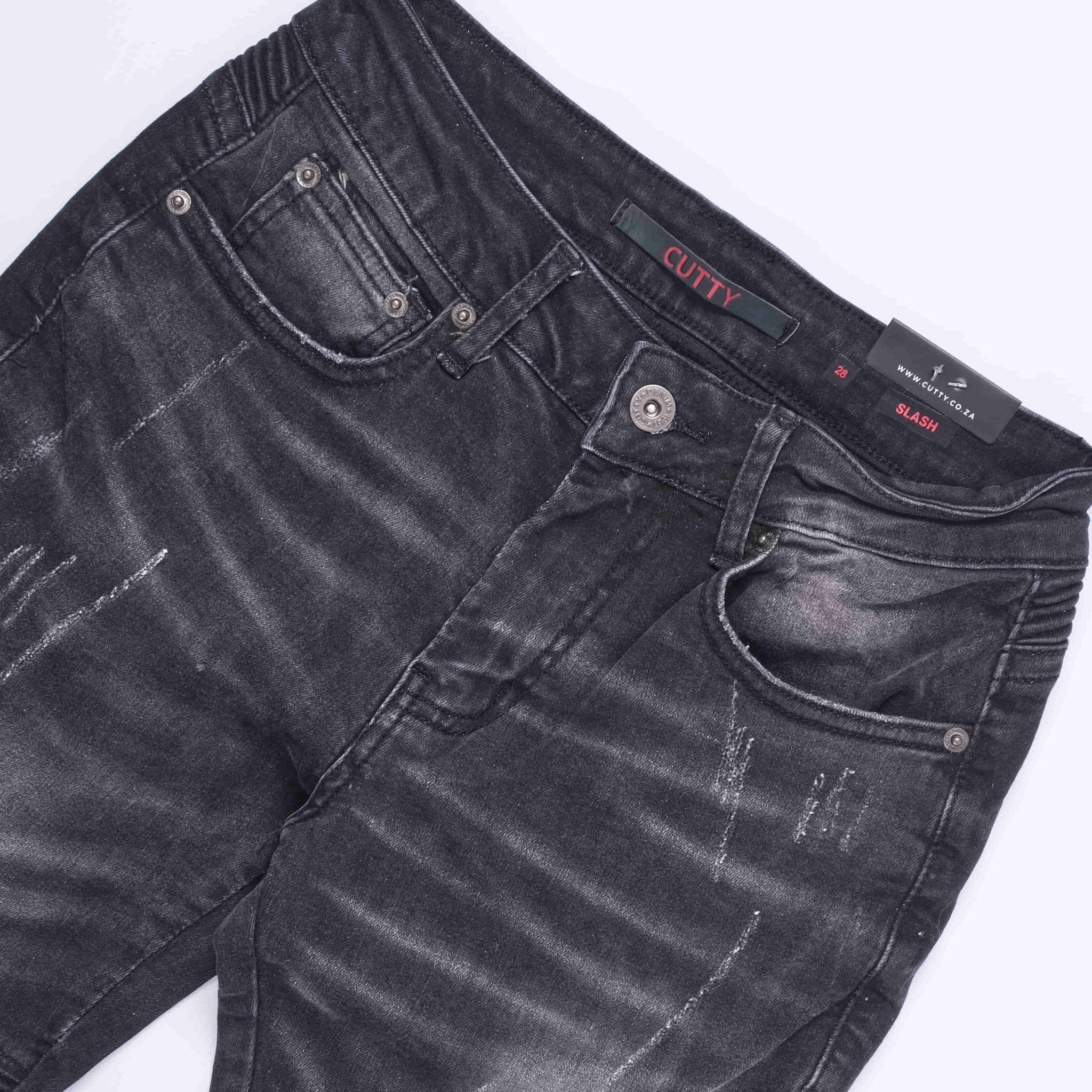 Cutty Jeans Cutty Diaz Slim Fit Jeans Black (7552920158297)