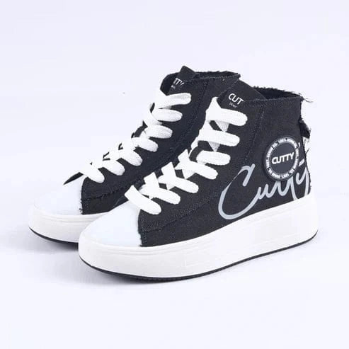 Cutty Mens Sneakers 6 Cutty Tampa Hi Sneakers Black