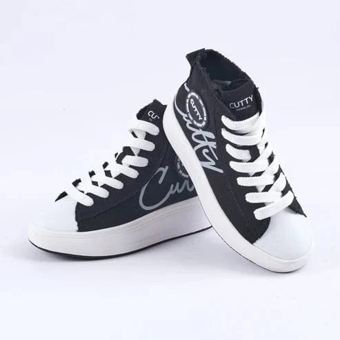 Cutty Mens Sneakers Cutty Tampa Hi Sneakers Black