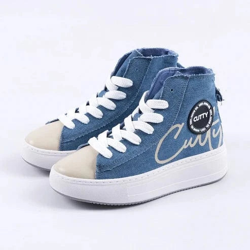 Cutty Mens Sneakers Cutty Tampa Hi Sneakers Denim