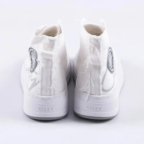 Cutty Mens Sneakers Cutty Tampa Hi Sneakers White