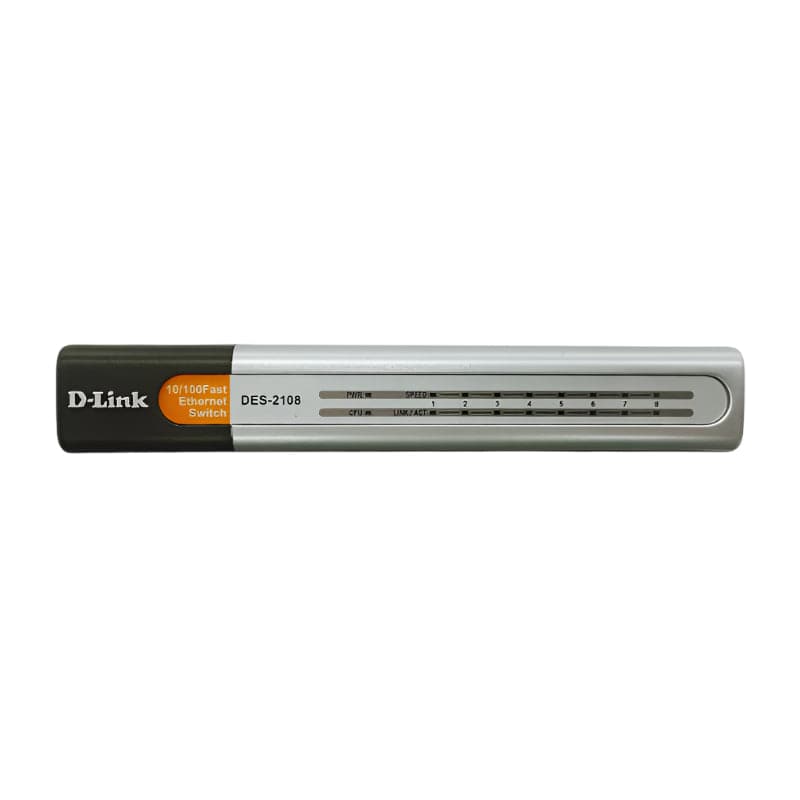 D-LINK Ethernet Switch D-Link 8-Port Fast Ethernet Managed Switch DES-2108
