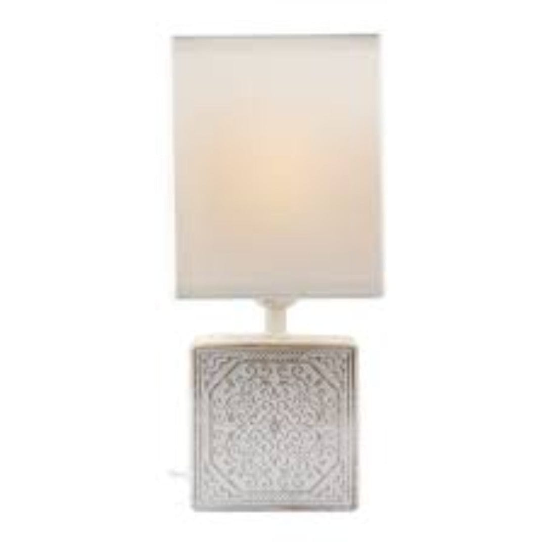 Lamps Maderia Table Lamp White T648W (7173577736281)