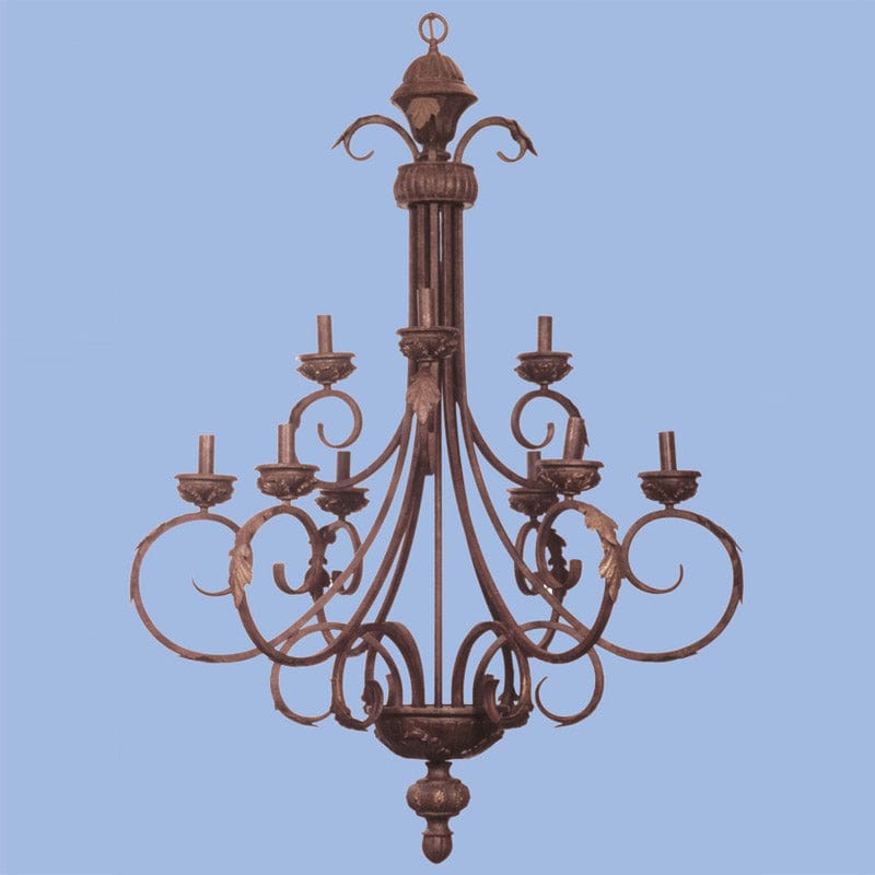 Chandelier Chandelier CH 1334/9 Antique Brass (2061600522329)
