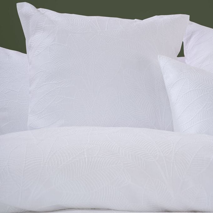 Linen House Duvet Cover Double Linen House Alabaster Noora Duvet Cover Set (7059930644569)
