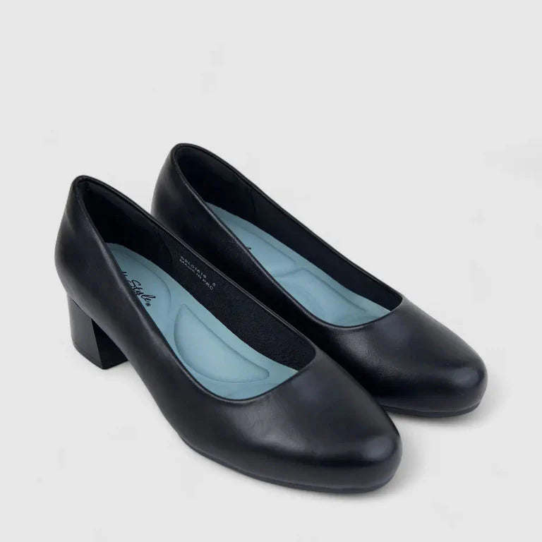 Hush Puppies Ladies Soft Fynn Heels-Black SSL01619BKBK