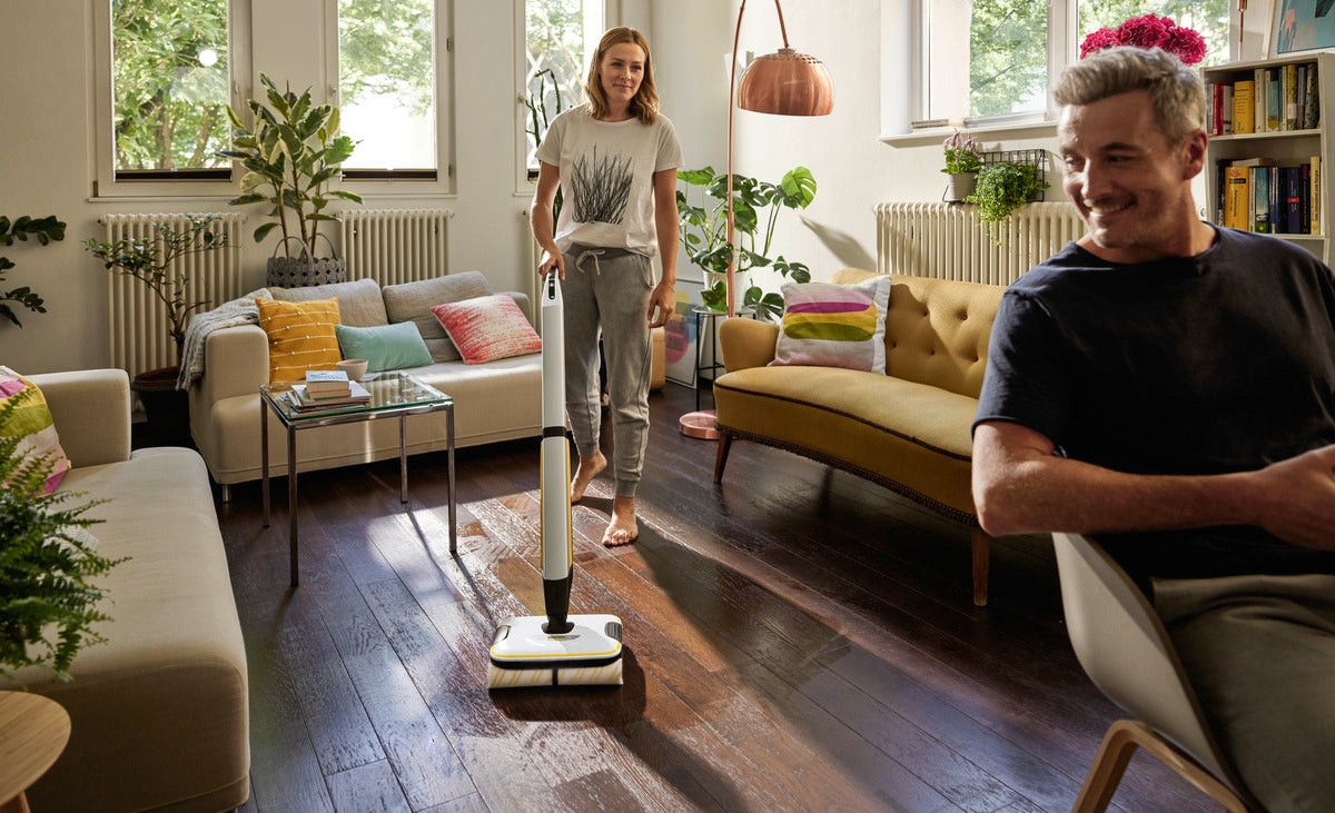 Karcher White FC7 Cordless Hard Floor Cleaner 1.055-701.0.