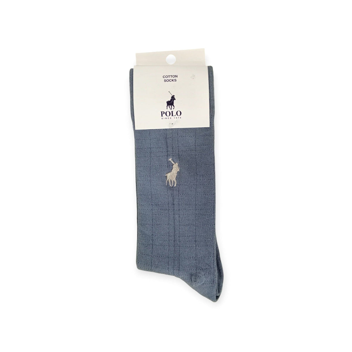Polo Socks Polo Men's Socks Charcoal Blocks (7804501164121)