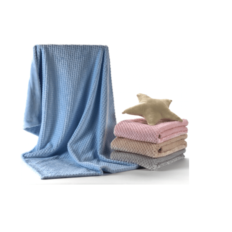 Mora BABY BLANKET Mora Cocole Microfibre Soft Baby Blanket 80x110 Azul/Blue (7092721451097)
