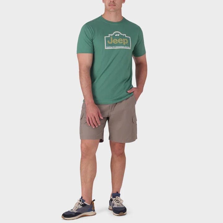 Jeep T Shirt Jeep Men's Fashion Graphics T Shirt Green (7803563868249)