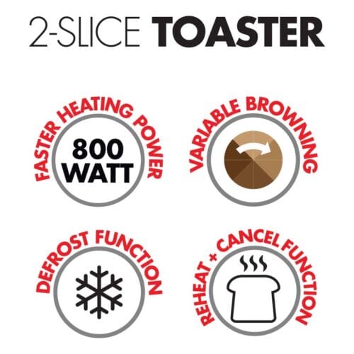 BENNETT READ KETTLE Bennett Read Ebony Allure Kettle & Toaster Set KBP105 (7096324522073)