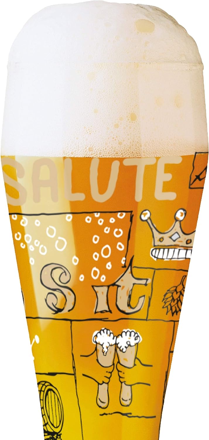 Ritzenhoff Glasses Ritzenhoff Wheat Crystal Glass 645ml Potts And Kathrin Set Of 2 (7389755244633)