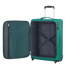 American Tourister Luggage 55CM American Tourister Lite Ray 55 CM Green (4791587012697)