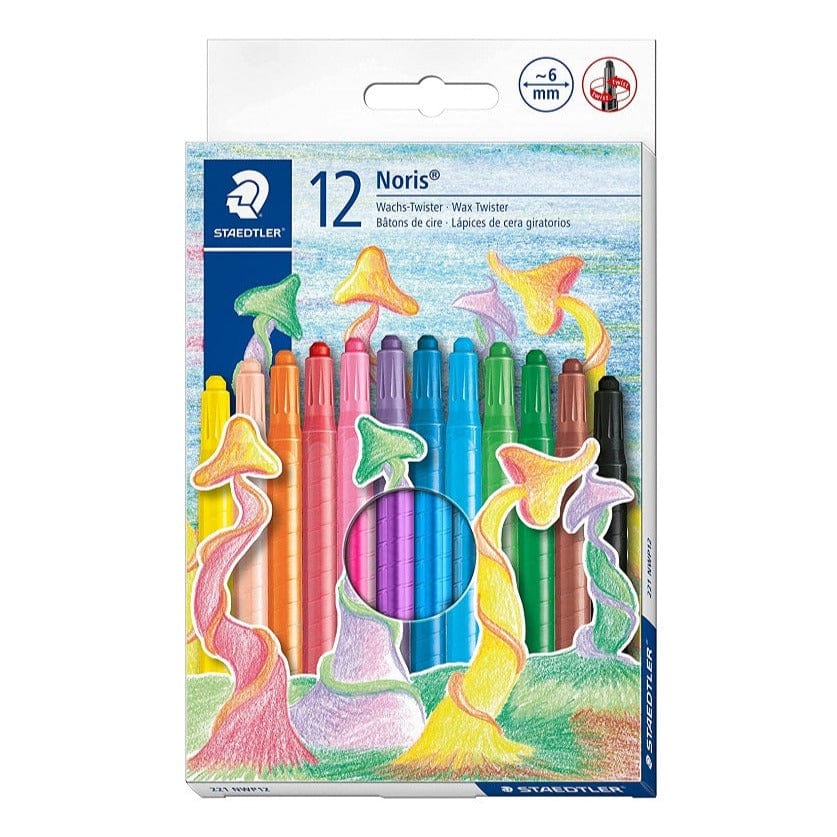 Staedtler School Stationery Staedtler Noris Club 12 Wax Twisters (7209506865241)