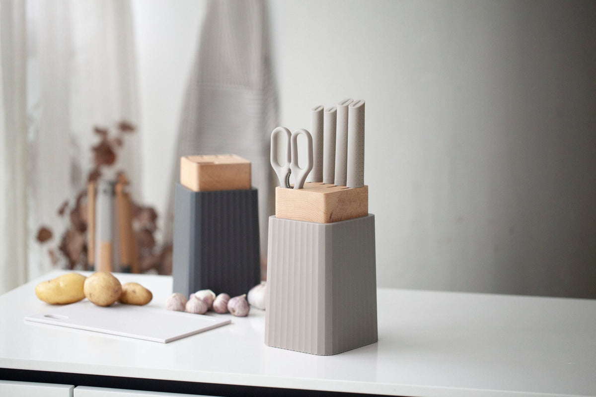 Kitchen Inspire CUTLERY Kitchen Inspire 6 Piece Knife Block Set 502214 (7596749848665)