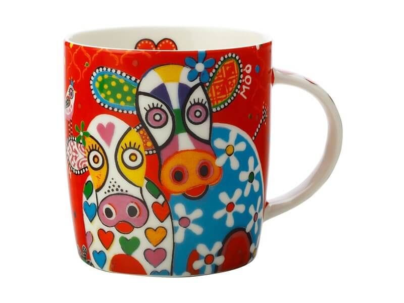 Maxwell & Williams MUG Maxwell & Williams Love Hearts Mug 370ML Happy Moo Day (6872638914649)