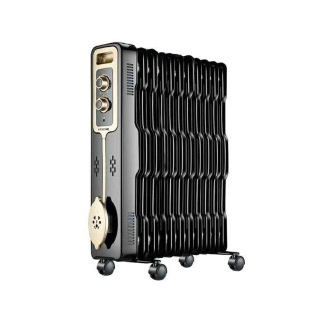 Goldair HEATER Goldair - 11 Fin Oil Radiator Heater - Black GOR-111 (6551841210457)