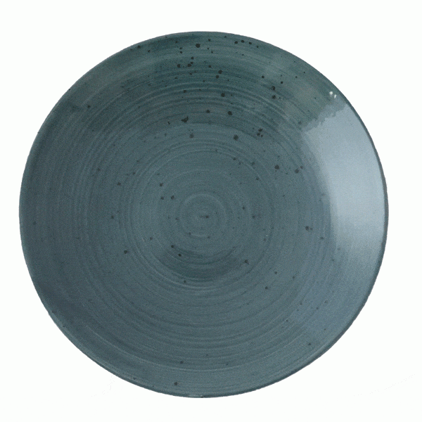 Continental PLATE Continental Elements Rustic Blue Coupe Plate 29 Cm (6593974599769)