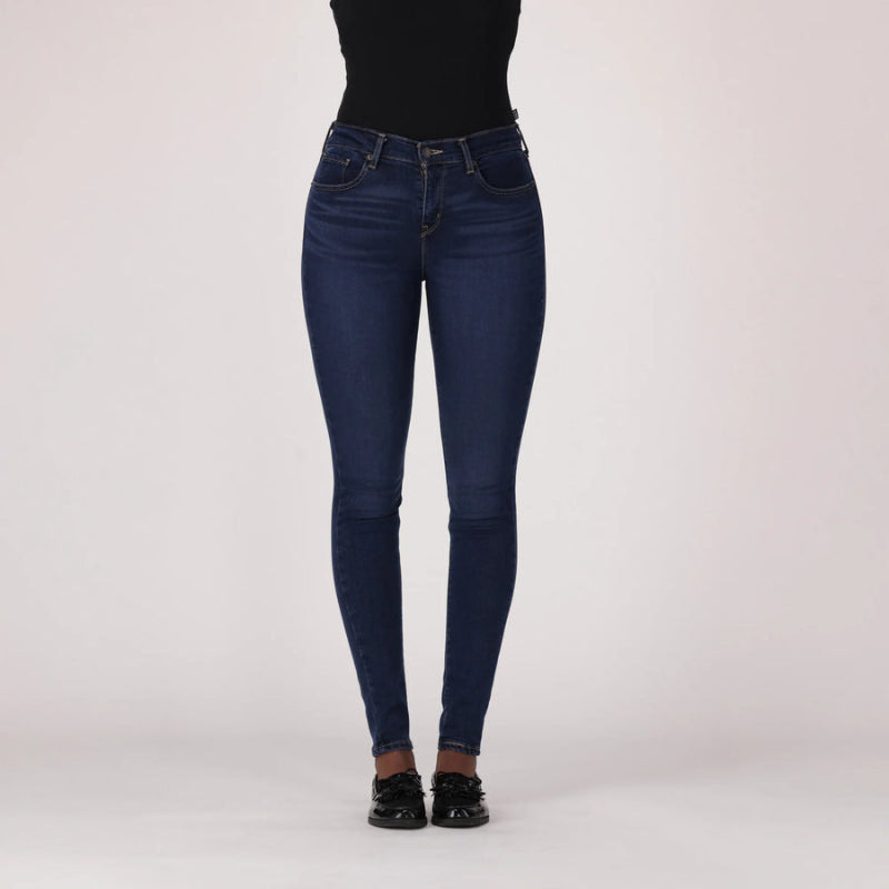 Levi's Curvy Hirise Superskinny Blue Wave Dark A4123-0042