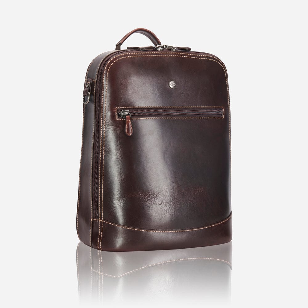 Jekyll & Hide Laptop Backpack Jekyll & Hide Ofxord Double Compartment 15'' Laptop Backpack Tobacco (7534224867417)