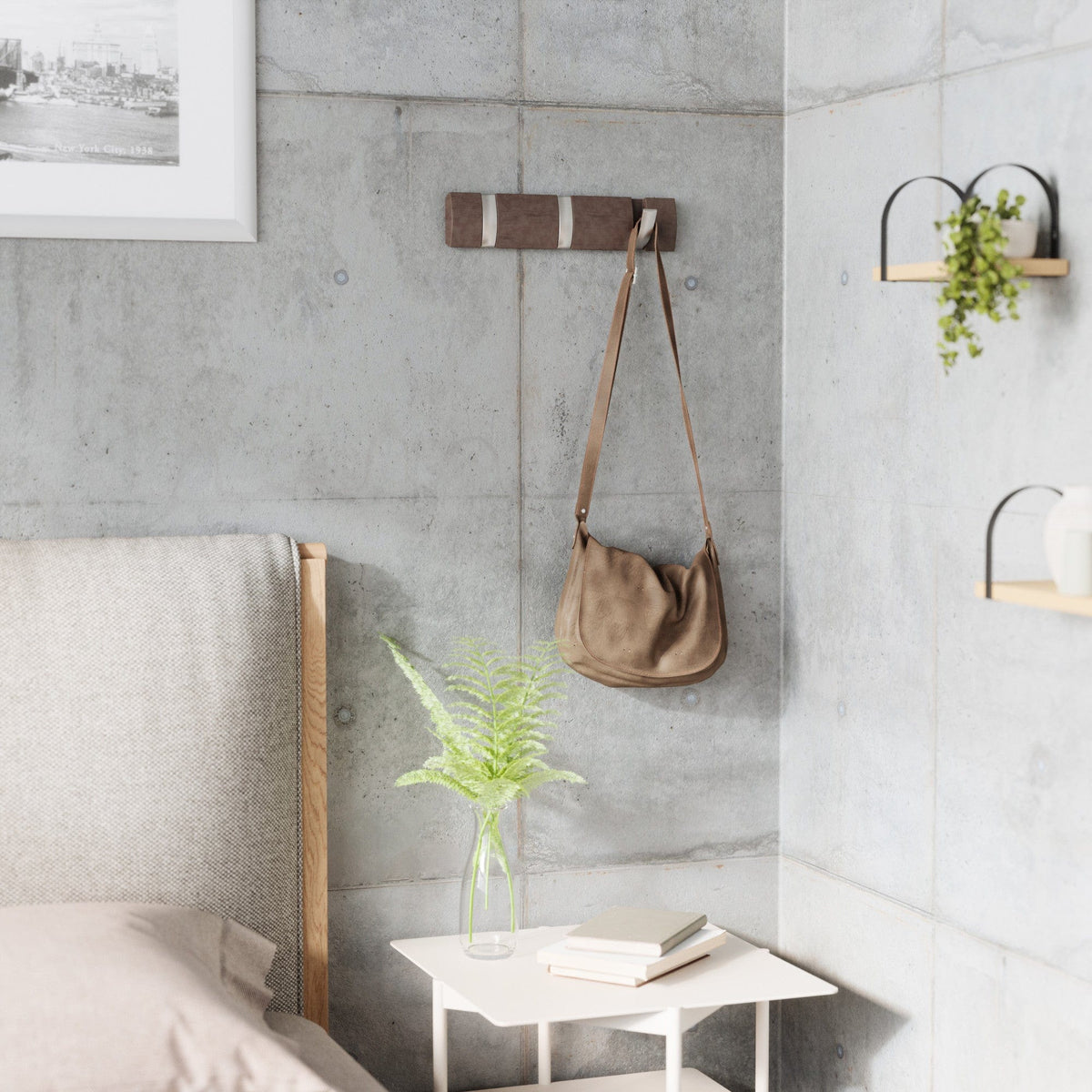 Umbra Flip Hook Umbra Flip Hook Set of 3 Driftwood & Nickel (7203352051801)