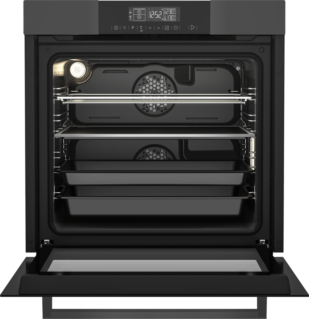 MHC World Beko 60cm BI Oven Split & Cook MultiFunction Anthracite Oven BVM32400A (7209116401753)