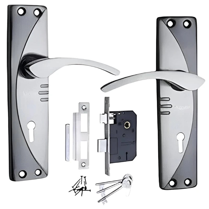 Gloo Tool door handle Fancy Mortice Lockset FML-5 (7916072632409)