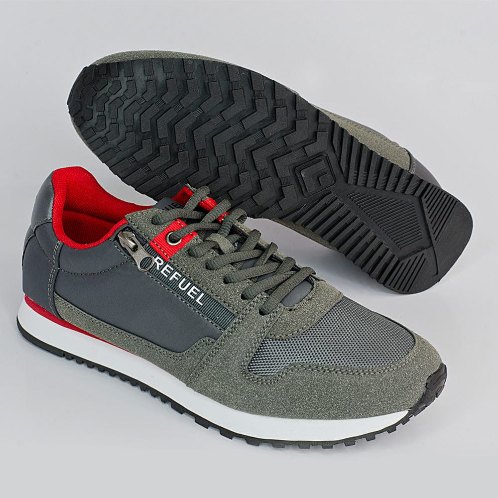 Refuel Sneakers Refuel Flyer Mens Sneaker Charcoal (7701774729305)