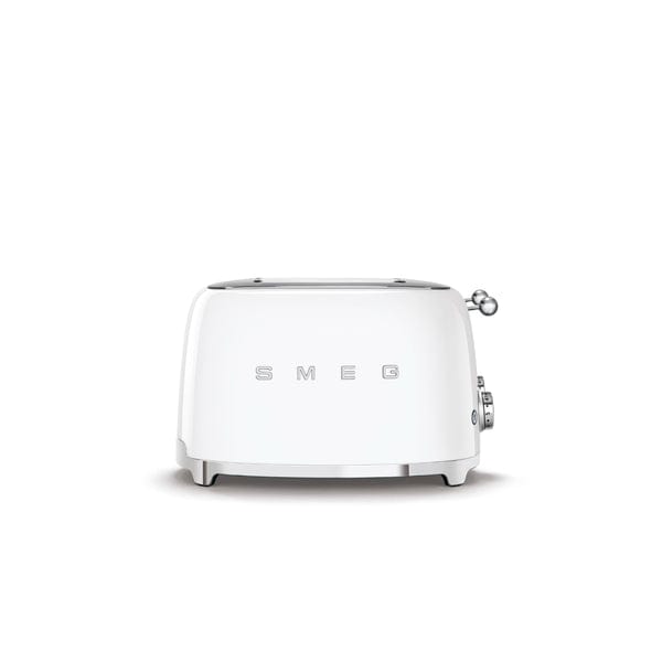 smeg Toaster Smeg Kettle & 4 Slice Toaster Set White (7401298853977)