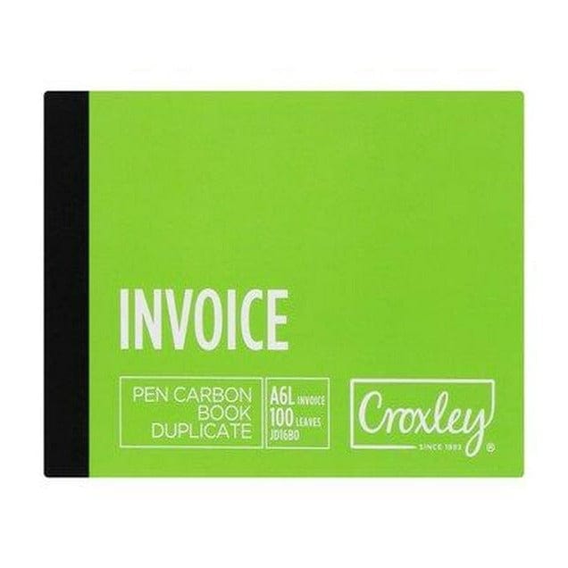 Croxley Tech & Office Croxley Duplicate Invoice Book A6L JD16BO (7335701151833)