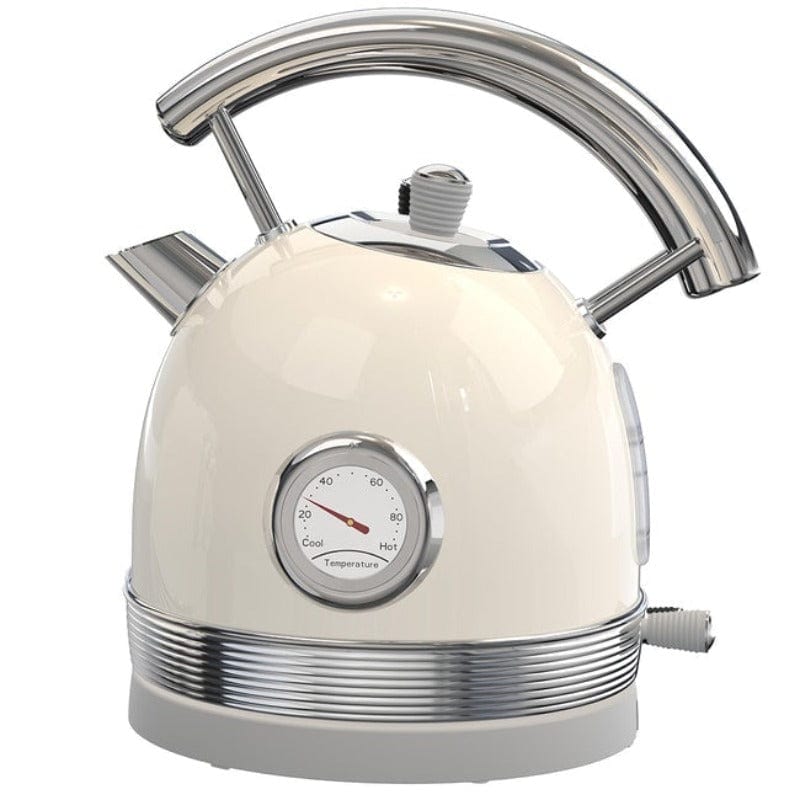 MILEX TOASTER & KETTLE Milex Retro-style Breakfast Combo Ivory MRC001IV (6954923425881)