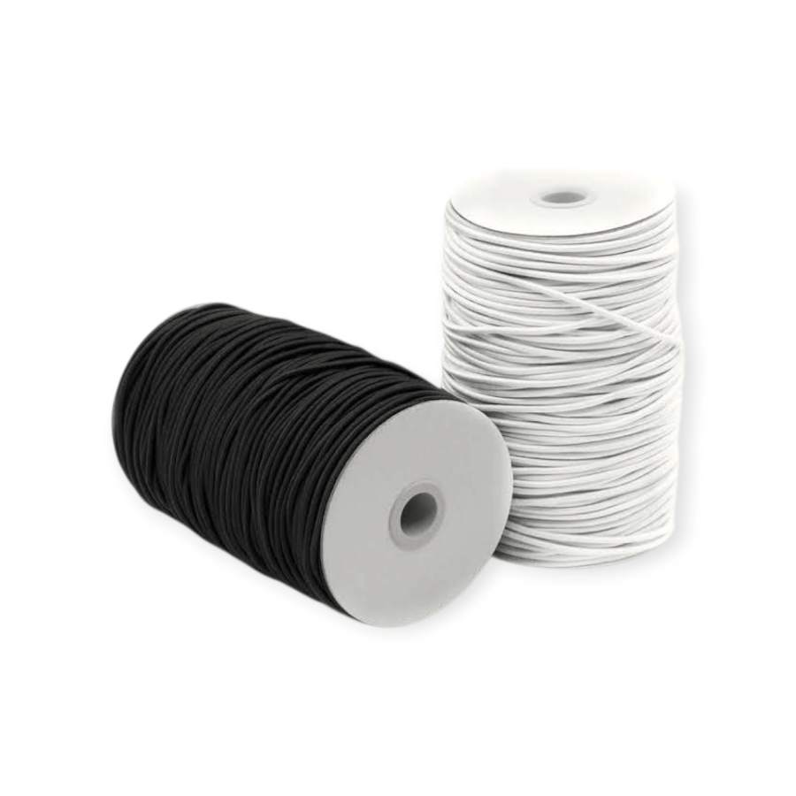 MHC WORLD Elastic Black Shock Cord 3mm