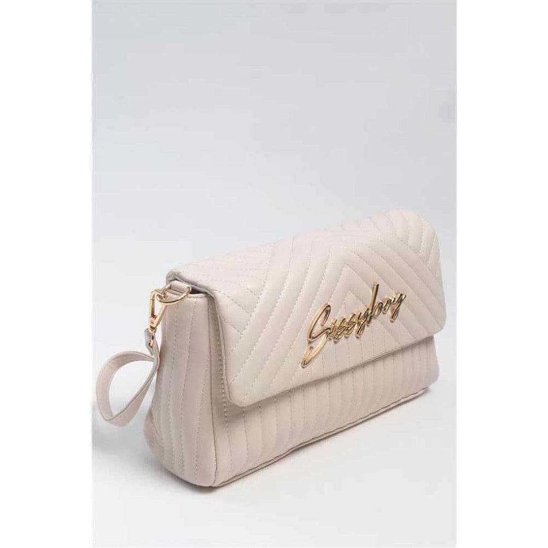 Sissyboy Sissyboy Ladies Quilted Fold Over Bag (7335918108761)