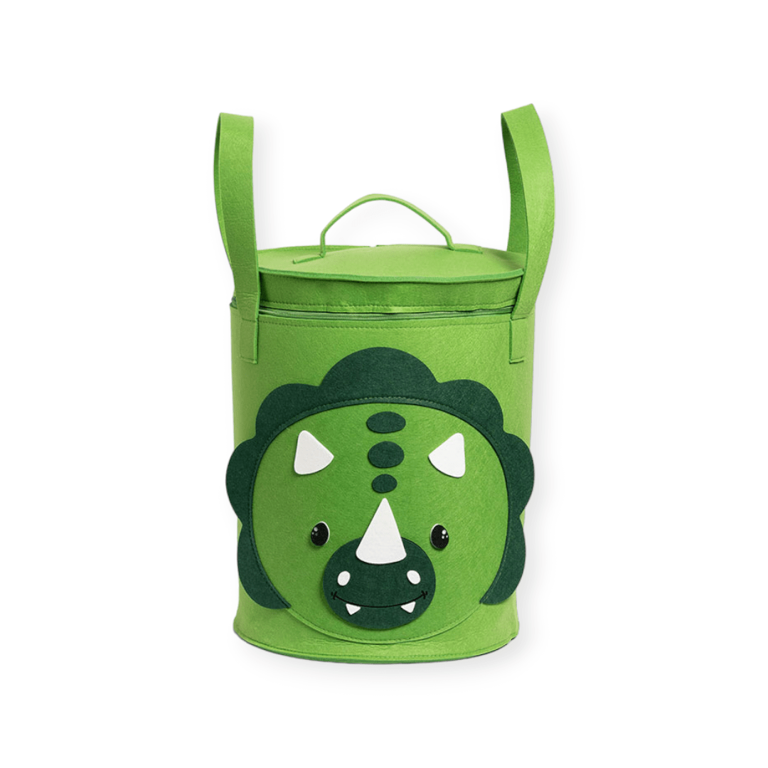 Linen House Duvet Cover Linen House Kids Davie Dino Storage Basket (7423283101785)