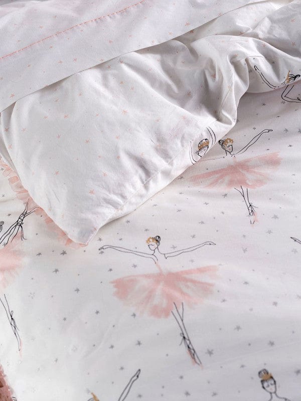 Linen House Duvet Cover Linen House Let Me Dance For You Peach Duvet Cover Set (2144695779417)