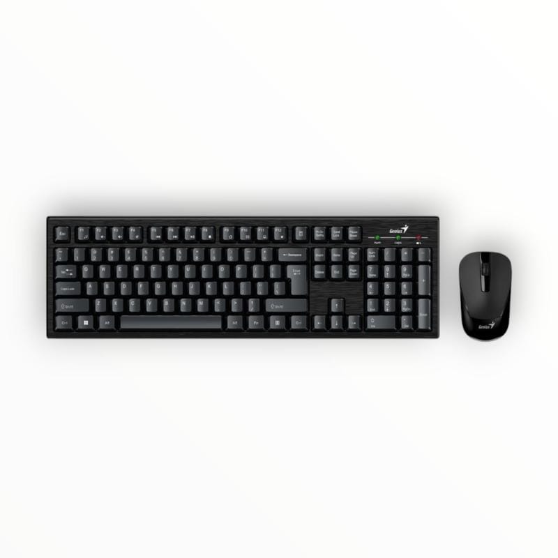 Genius Keyboard & Mouse Genius Smart Multimedia Wireless Mouse and Keyboard KM-8101 (7819624579161)