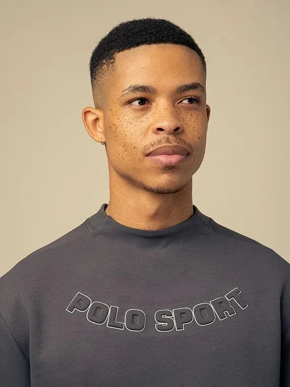 Polo Sweater Polo Mens Sport Long Sleeve High Collar Sweat Top