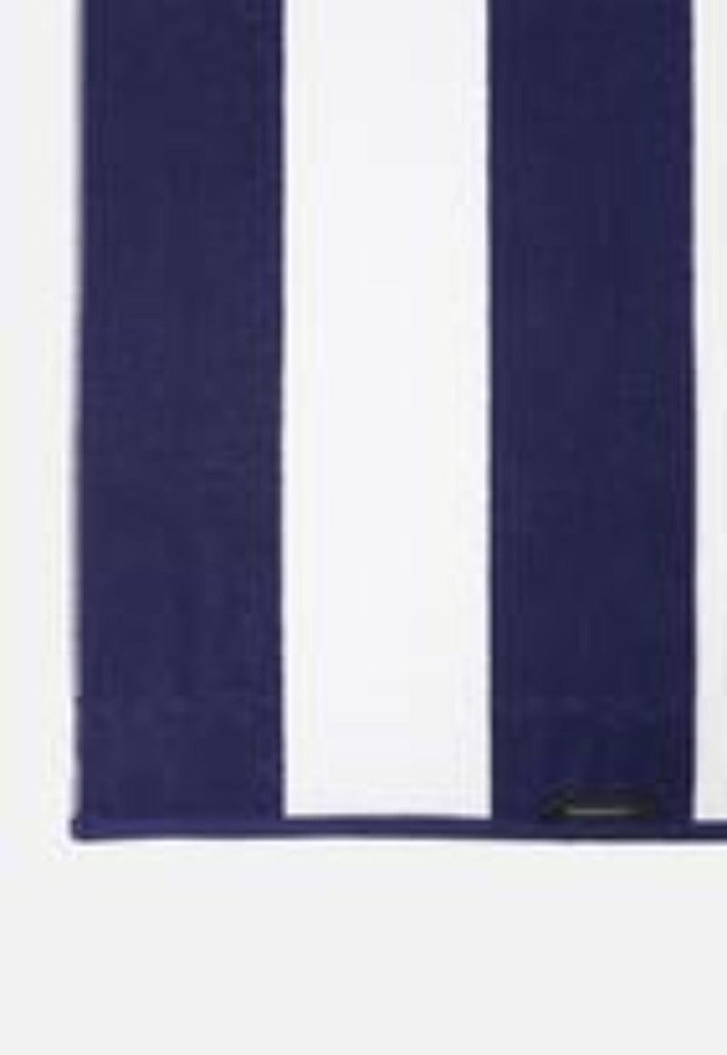Linen House TOWEL Linen House  Beach Towel Navy Blue Cabana 80X160 (4779596283993)