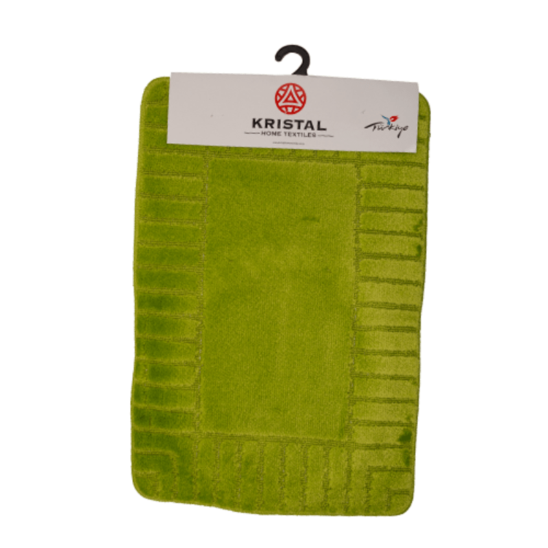 Kristal Bedroom & Bathroom Kristal 3 Piece Bathroom Mat Standard Set (4179207028825)