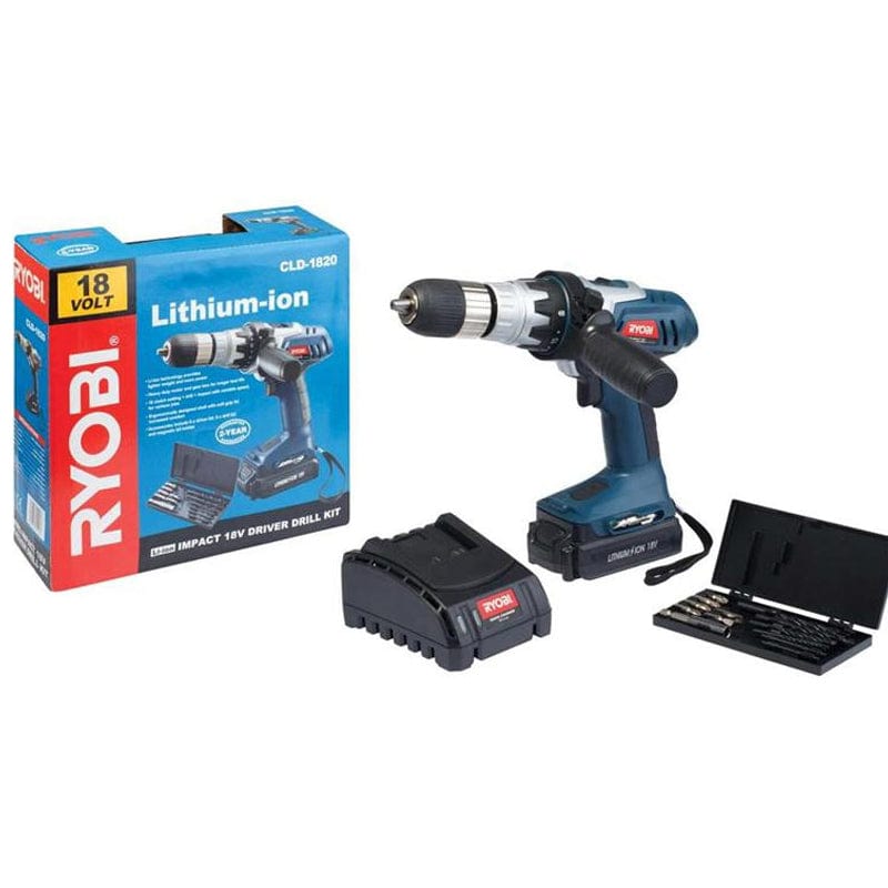 ryobi Hardware Ryobi Drill Driver CLD-1820 Impact (4719822307417)