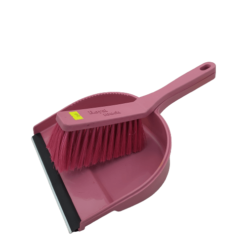 Plasticware Dustpan With Broom Royal 250 Dust Pan And Brush A1860 (4483267166297)