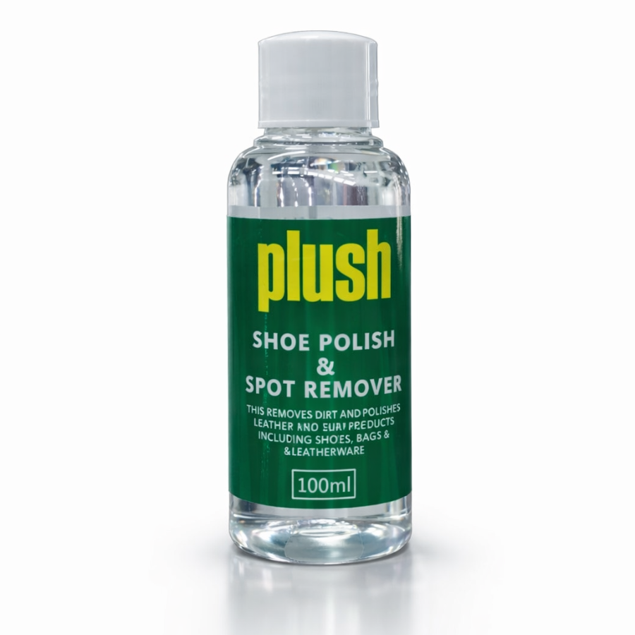 Plush Shoe Polish & Spot Remover 100ml.