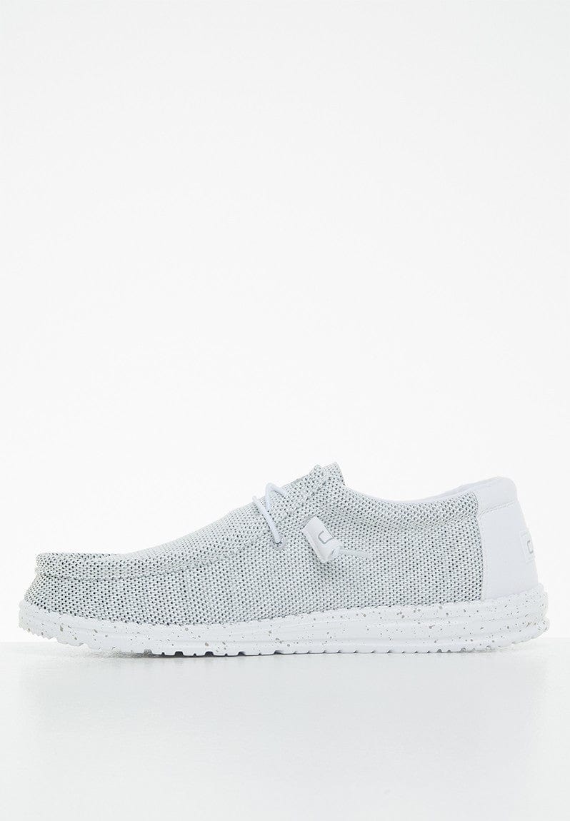 Hey Dude Casual Shoes Hey Dude Wally Sox-Stone White (7167202394201)