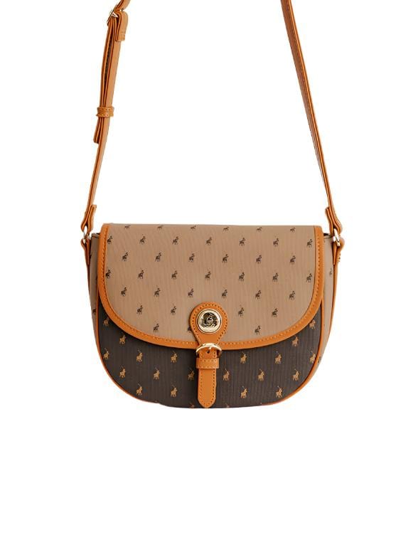 Polo Ladies Handbags Polo Peninsula Saddle Crossbody (7775266340953)