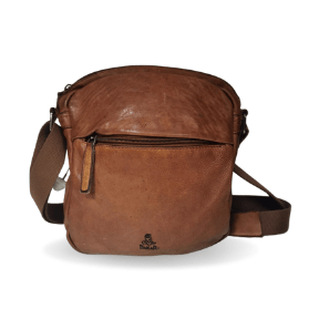 Dakar Dakar Vintage Leather Crossbody Bag Camel DKC1010CAM